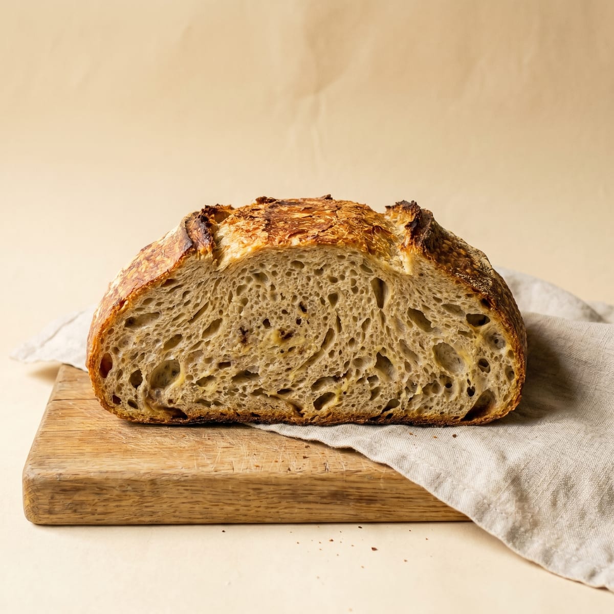 Pan Plátano de masa madre